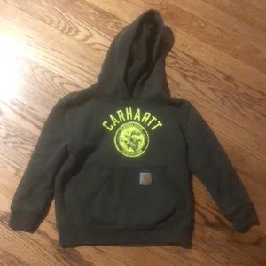Boys Carhartt hoodie size 5